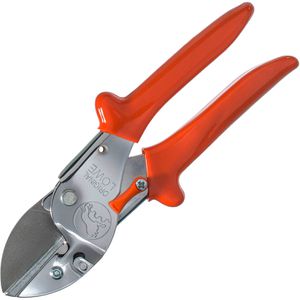 Original-LÖWE Gartenschere 1.104, Amboss, kunststoffüberzogener Stahlgriff, schneidet bis 22 mm Ø