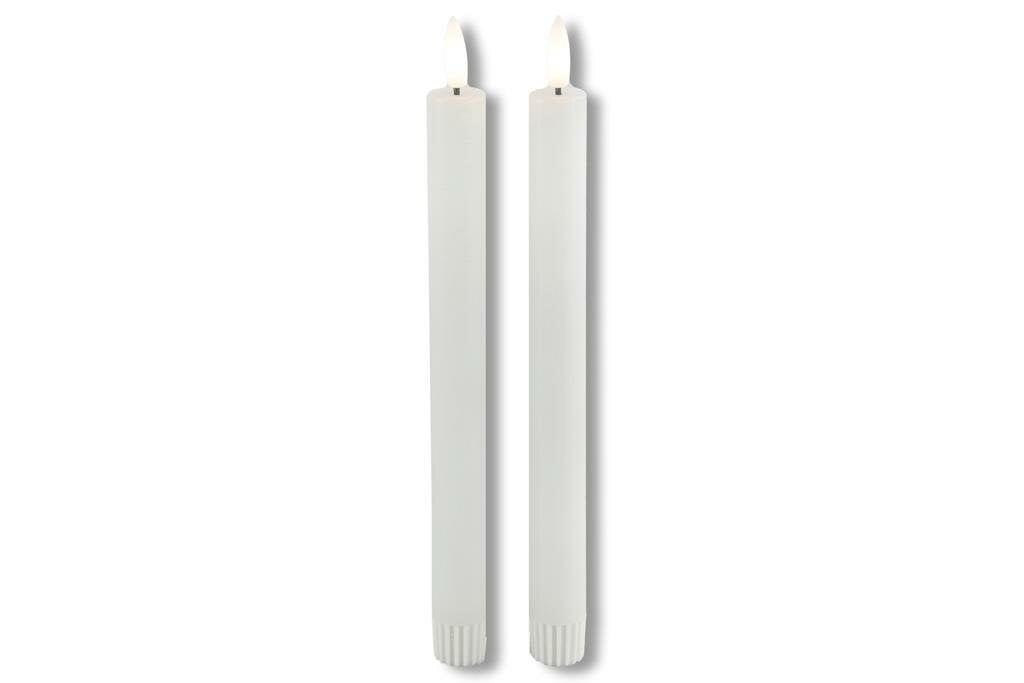 Countryfield Dinerkaars rustiek Lyon Wit 24 cm