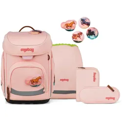 ergobag cubo set Schulranzen-Set UnzähmBär, 5-teilig 19 Liter
