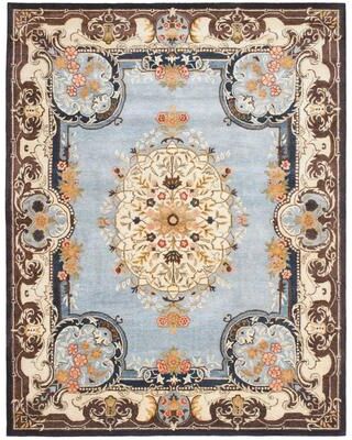 SAFAVIEH Handmade Bergama Rosey Oriental Hand-spun Wool Rug