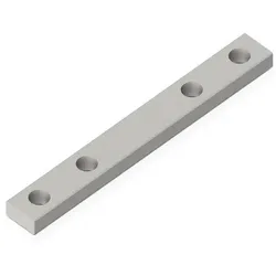 Brumberg 53030000 Verbindungsstück 180°, zu 53605 / 53650 / 53751, aluminium roh