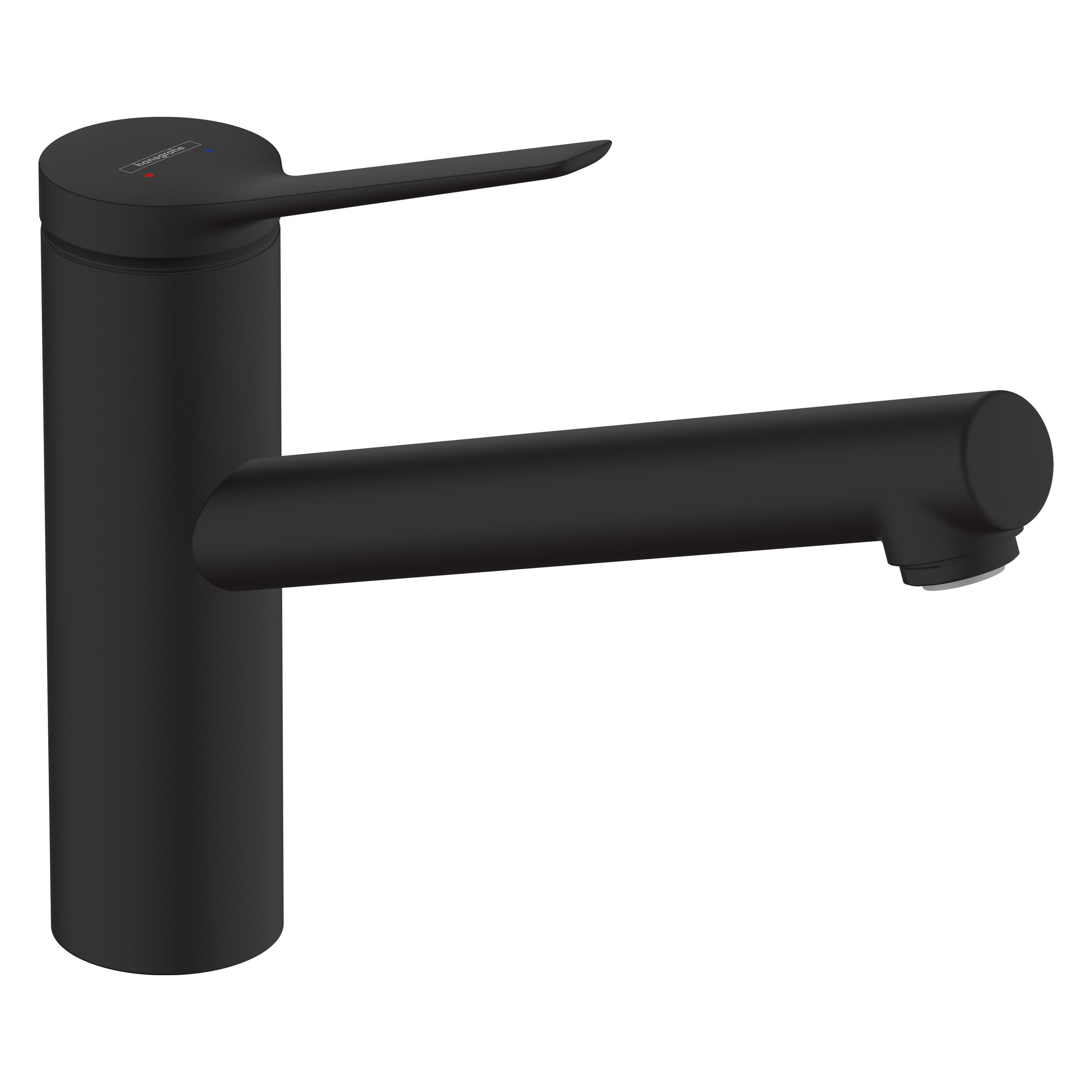 hansgrohe Kchenarmatur mit Einhebelmischer Zesis M33 schwarz 74802670 (4059625340127)