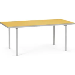 Gartentisch 85 x 180 cm Alu, gelb