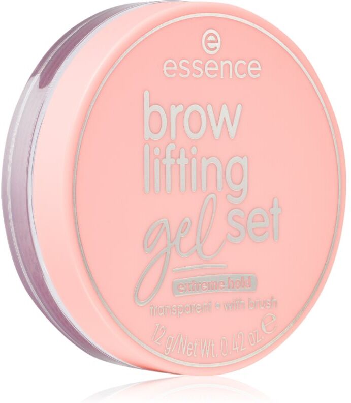 essence Brow Lifting Gel Set Sættegel til øjenbryn med børste 12 g