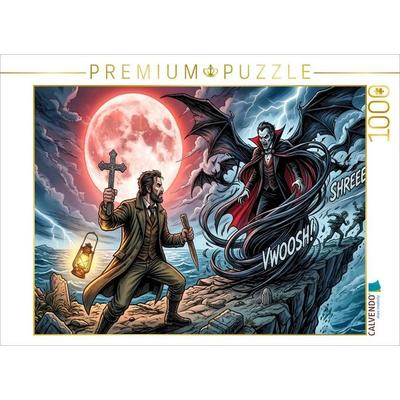 CALVENDO Puzzle Van Helsing stellt den Fürsten | 1000 Teile Lege-Größe 64x48cm Foto-Puzzle für glückliche Stunden, von , Calvendo Puzzle
