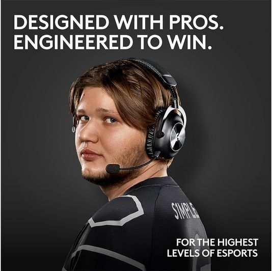 Logitech PRO X 2 LIGHTSPEED Wireless Gaming Headset - Black