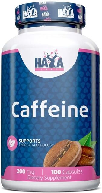 Haya Labs Caffeine 200 mg 100 Caps