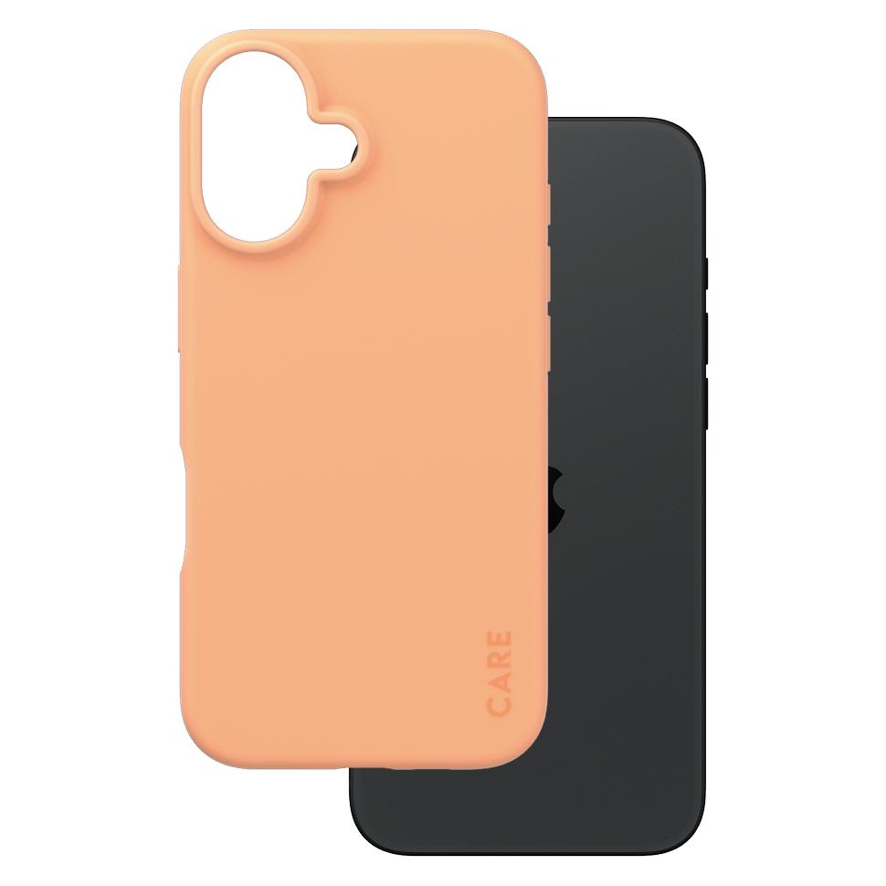 PanzerGlass CARE Fashionable Case Peachy iPhone '24 6.1" (Apple iPhone 16) (1409)