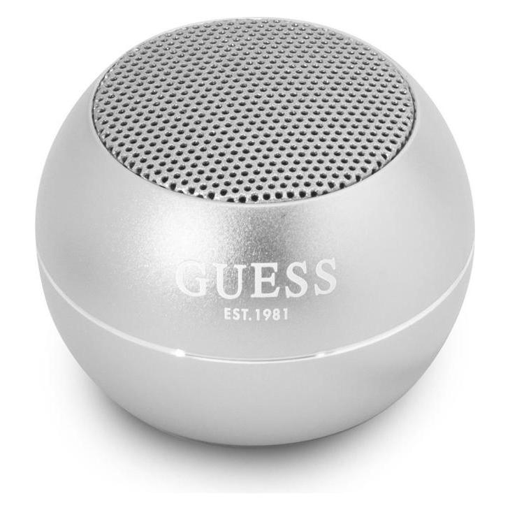 Guess głośnik Bluetooth GUWSALGEG Speaker mini szary/grey (4 h) (GUE002430-0)