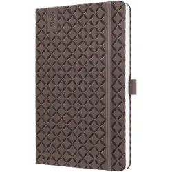 Sigel, Agenda, Wochenkalender Jolie 2026, ca. A5, braun (A5, 1 Woche / 2 Seiten)