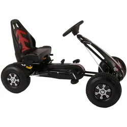 Volare Go Kart Rennwagen für Jungen, groß mit Luftreifen