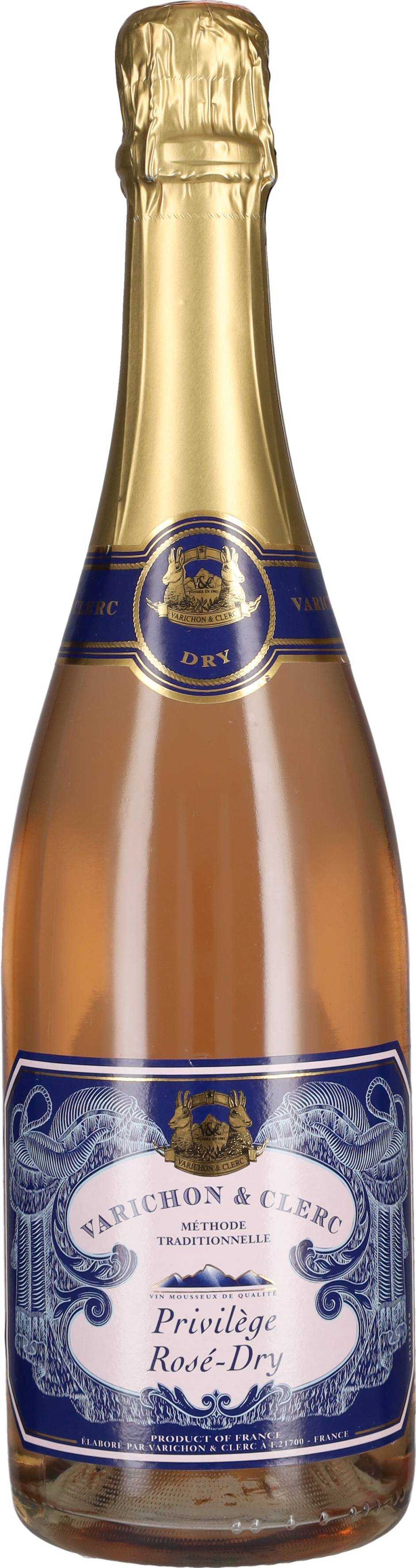 Spumante Metodo Classico Rosè 'Privilege' Varichon & Clerc