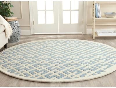 SAFAVIEH Handmade Chatham Signe Moroccan Modern Wool Rug