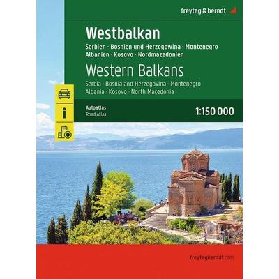 freytag & berndt Autoatlas Westbalkan 1:150.000, Gebundene Ausgabe von , KOMPASS Freytag & Berndt, 978-3-7079-2289-9