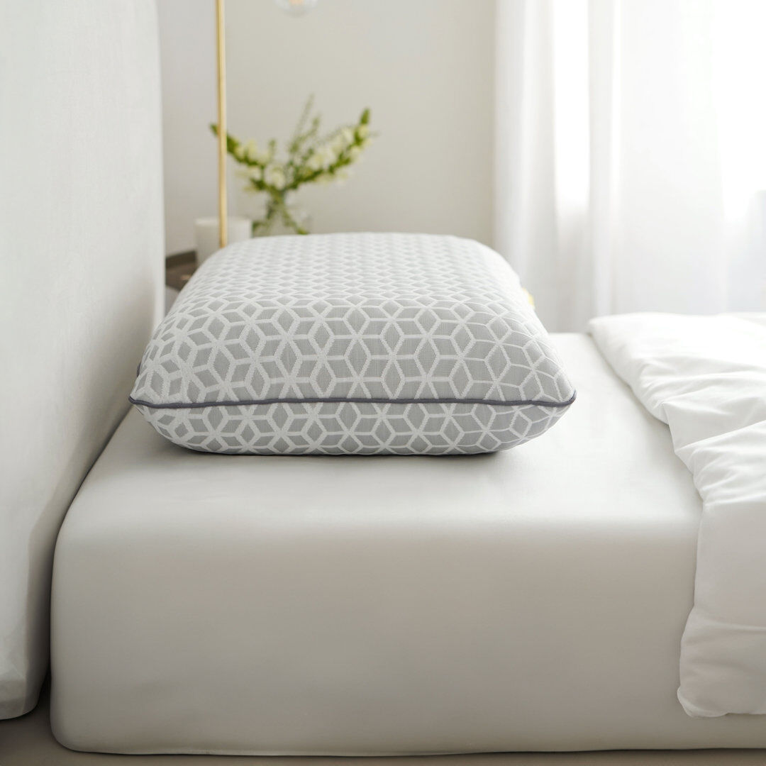Brightr Eclipse Extra Firm Adjustable Pillow Gray 45x65cm