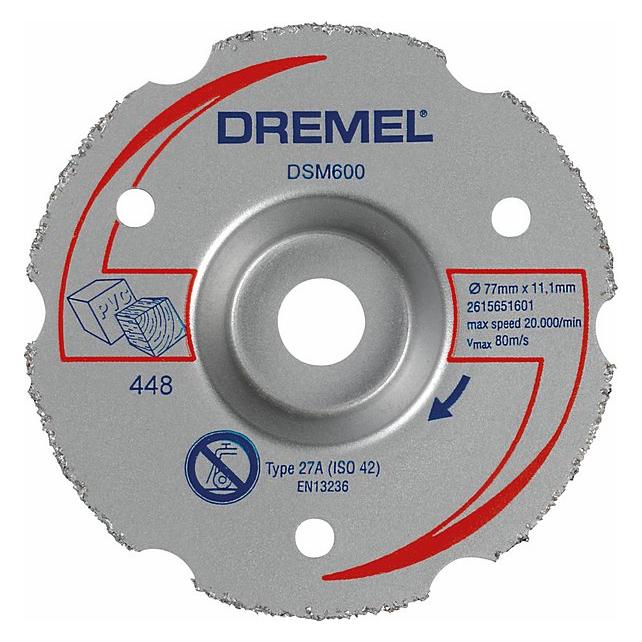 Dremel Mehrzweck Geradschnitt-Trennscheibe (1 Stück) (2615S600JB)