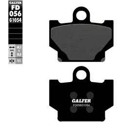Galfer Bike, Bremsbeläge, (Organisch (Resin))