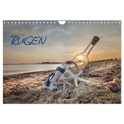 Verliebt in Rügen (Wandkalender 2027 DIN A4 quer), CALVENDO Monatskalender