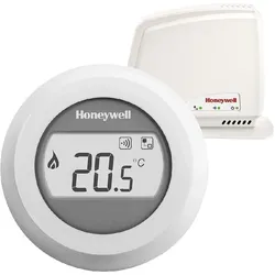 Honeywell Round Connected Modulation Thermostaat - Bedraad, Thermostat, Weiss