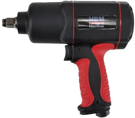 HBM Professionele slagmoersleutel 1/2 inch 680 Nm