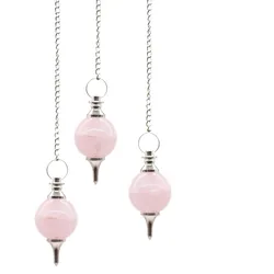 Sphere Pendulum - Rose Quartz