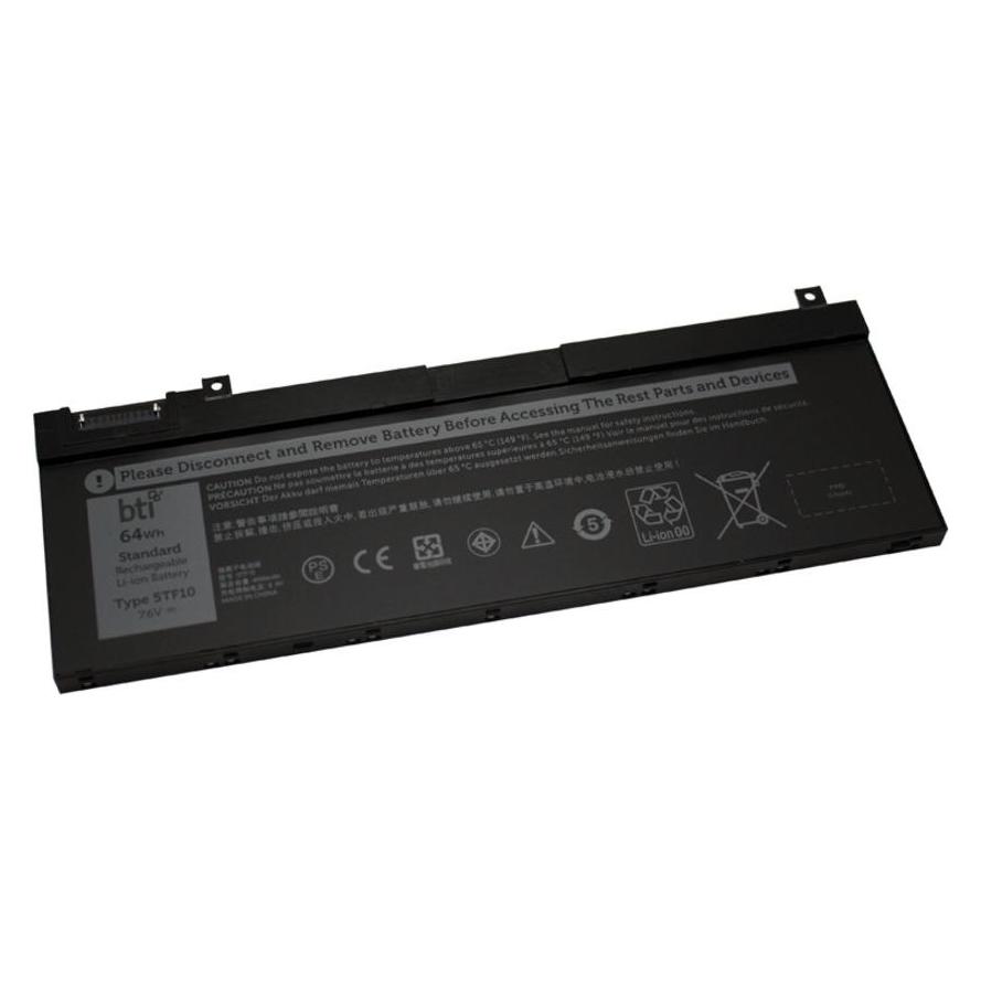 Dell Battery, 64WHR, 4 Cell (6 Zellen, 8000 mAh) (5TF10)
