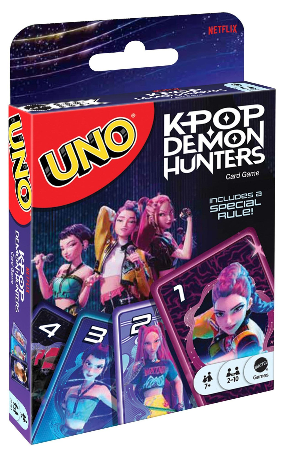 Mattel UNO Kaartspel KPop Demon Hunters