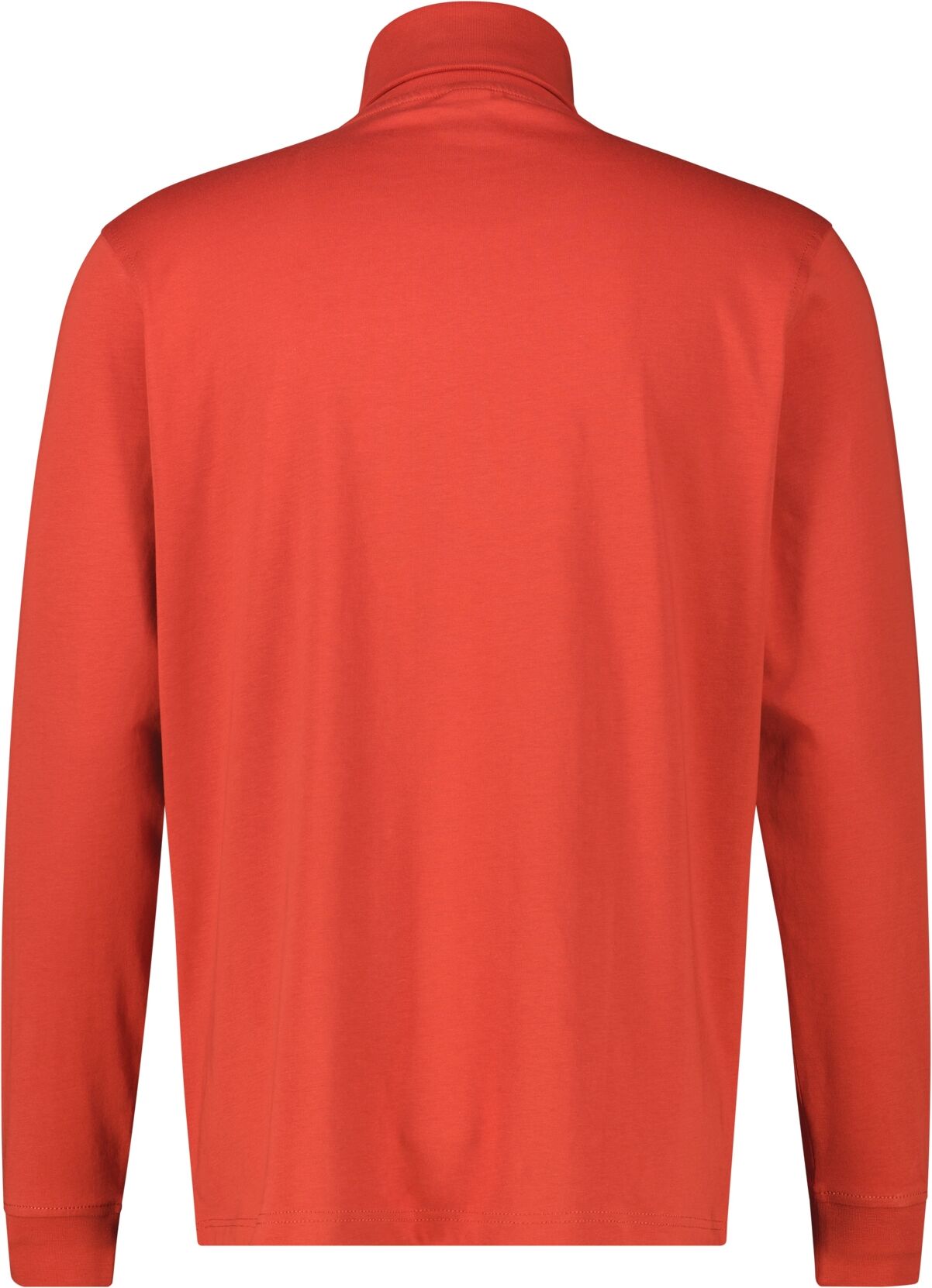 Sweatshirt LERROS "Langarmshirt mit Rollkragen in Übergrössen", Herren, Gr. 3XL, rot (scandinavian rot), 100% Baumwolle, Sweatshirts Sweatshirt scandinavian rot 3XL