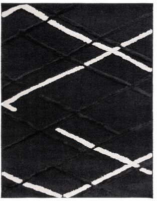 SAFAVIEH Hi-Lo Shag Vyda Modern 1.6-inch Thick Rug