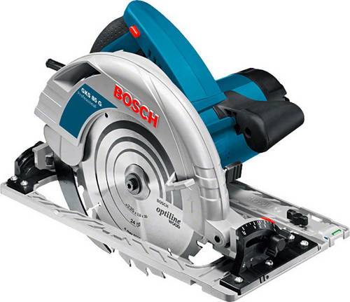 Bosch Professional Handkreissäge Schnitttiefe max. (90°) 85mm 2200W