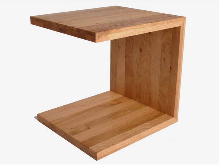 FINN Nachtkommode, Material Massivholz, Kernbuche massiv