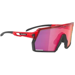 Rudy Project, Unisex, Sportbrille, Kelion (Multilaser Red, Red black, Multilaser Red), Schwarz, Rot, Mehrfarbig