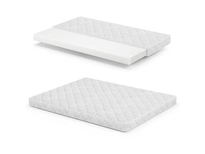 BEAUTY SOFA MEDIRO Ergo+ Kaltschaummatratze H2, 10 cm, Schaummatratze mit abnehmbarem Silver Life Bezug, waschbar 40 °C, 120x200
