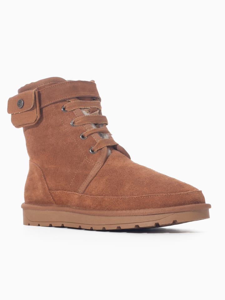 Gooce Leder-Winterboots "Dayana" in Hellbraun - 41