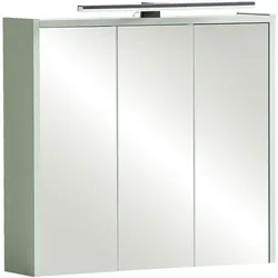 Möbelpartner Spiegelschrank »Pandora« grün, 65x62.7x16 cm