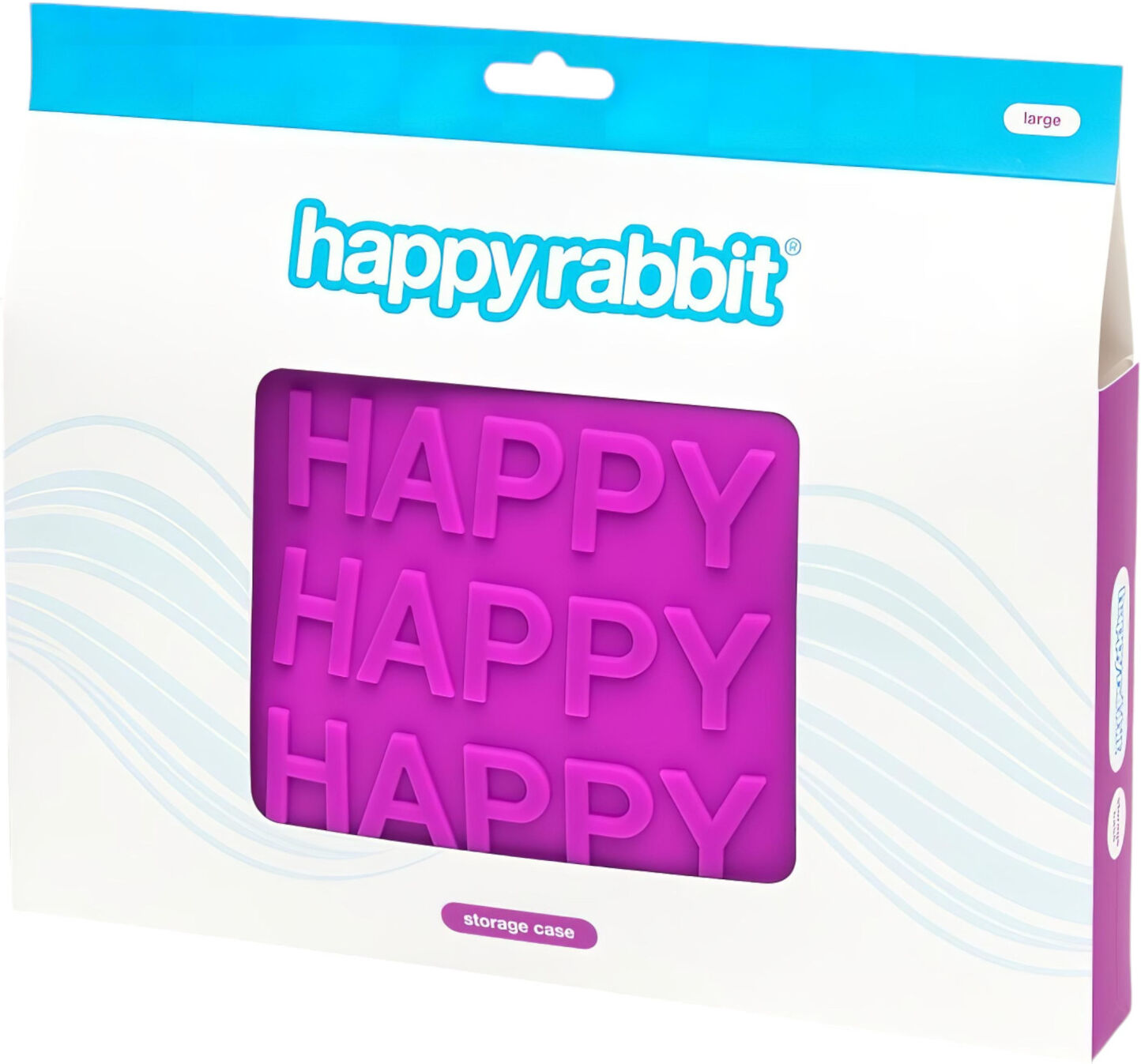Happyrabbit - Large Purple Sex Toy Case