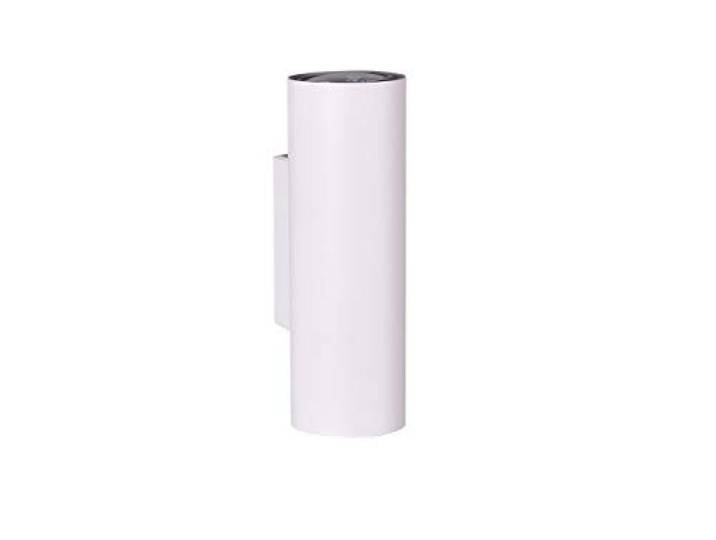 Trio Leuchten Applique murale Marley 212400201 - En métal blanc mat - 2 ampoules - Sans culot GU10