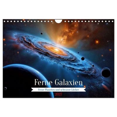 Ferne Galaxien (Wandkalender 2027 DIN A4 quer), CALVENDO Monatskalender