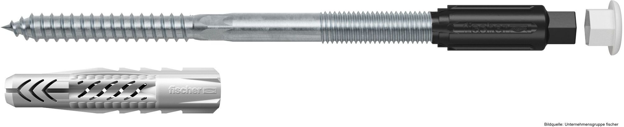 fischerwerke fischer Abstandsmontagesystem TherMax 10/240 M8, 20 Stück
