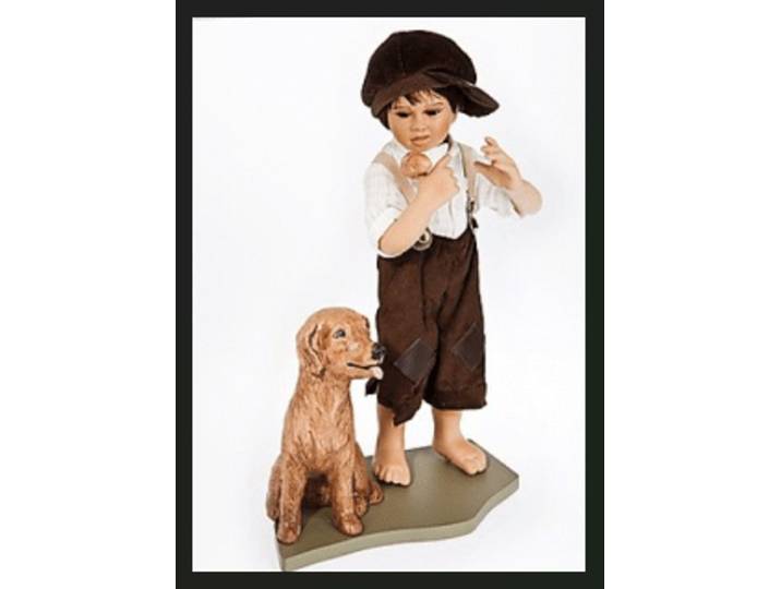 CMTPUPPENGALERIE Stehpuppe Paolo von Monika Levenig, 40 cm (1-tlg)
