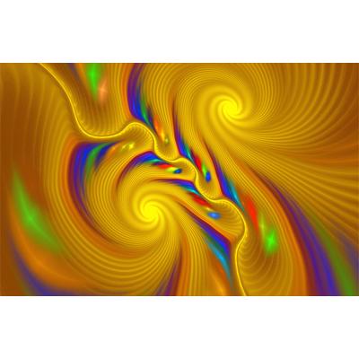 Fototapete PAPERMOON "ABSTRAKT DESIGN-MUSTER STRUKTUR", bunt, B:4m L:2,6m, Vlies, Tapeten