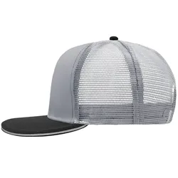 Mesh Basecap Pro "MB6635" 6-Panel - light-grey/black