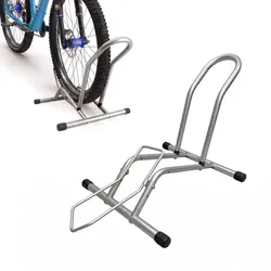 Relaxdays Fahrradständer bis 29 Zoll Schwarz,Silber