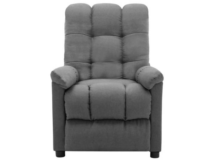 MMF® Fauteuil Relaxation inclinable - Fauteuil Relax Confortable Gris clair Tissu #883881