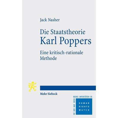Die Staatstheorie Karl Poppers, Taschenbuch von Jack Nasher, Mohr Siebeck, 978-3-16-155243-4