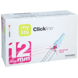 Clickfine Universal 12 Kanülen 0,33x12 m 100 St