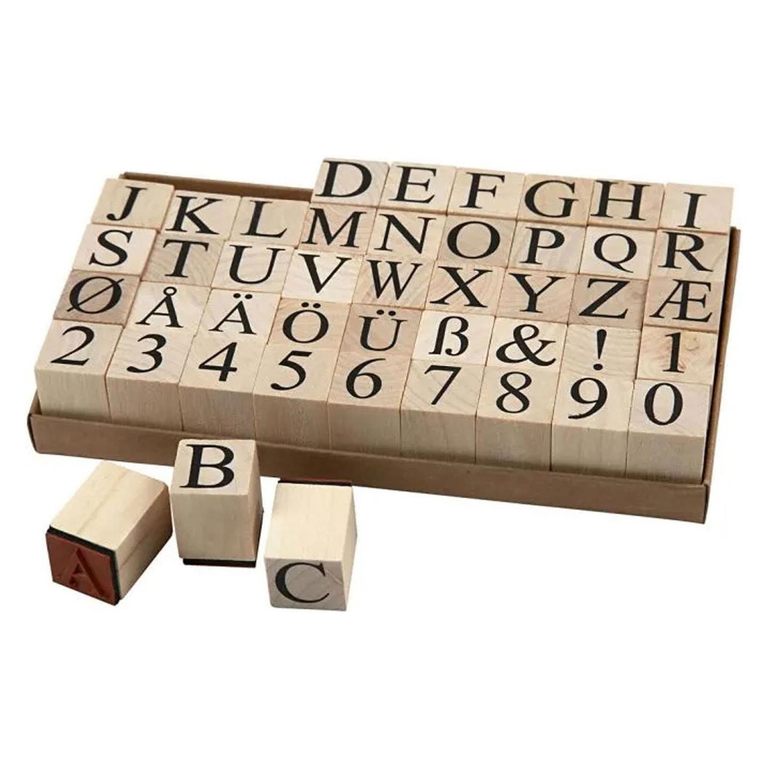 Creativ Company Set Buchstaben/Zahlen 45-teilig (28567)