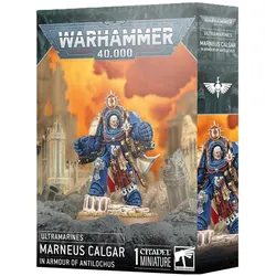 Games Workshop Warhammer 40k - Ultramarines Marneus Calgar en Armure d'Antilochus (Kunststoff)