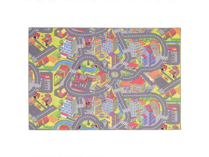 KINDER SPIEL TEPPICH LITTLE TOWN 3D