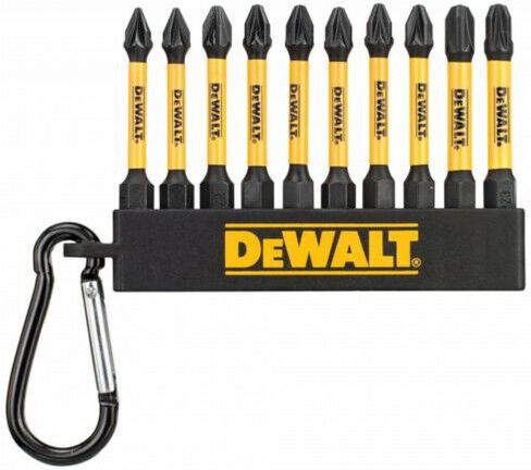 DeWALT DT7276-QZ Jeu d&amp;#039;embouts PZ, 57 mm, 10 pieces